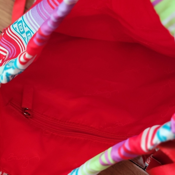 Vera Bradley Lighten Up Backsack - Serape  Paradise - Picture 7 of 7
